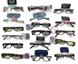 Foster Grant Reading Glasses -10 Pairs Assorted Bulk Magnivision, EZ Readers, Spare Pair, Essentials and other FGX brand READING