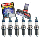 6 pc DENSO Iridium Power Spark Plugs compatible with Toyota Highlander 3.5L V6 2008-2016