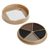HME Camo Face Paint Kit with Mirror LongLasting NonGlare EasytoUse Concealment Makeup for Hunting in Compact Case, 5 Color
