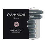 Caran dAche CD8021.099 Ink Cartridges Ultraviolet (Pack of 6)