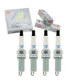 4 pc NGK Laser Iridium Spark Plugs compatible with Hyundai Elantra GT 1.8L 2.0L L4 2013-2020