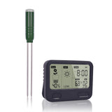 Blackt Electrotech Bt29Sra Smart Garden Monitor Easy 4In1 Wireless Soil Moisture System With Plant Watering Alarm Keep All