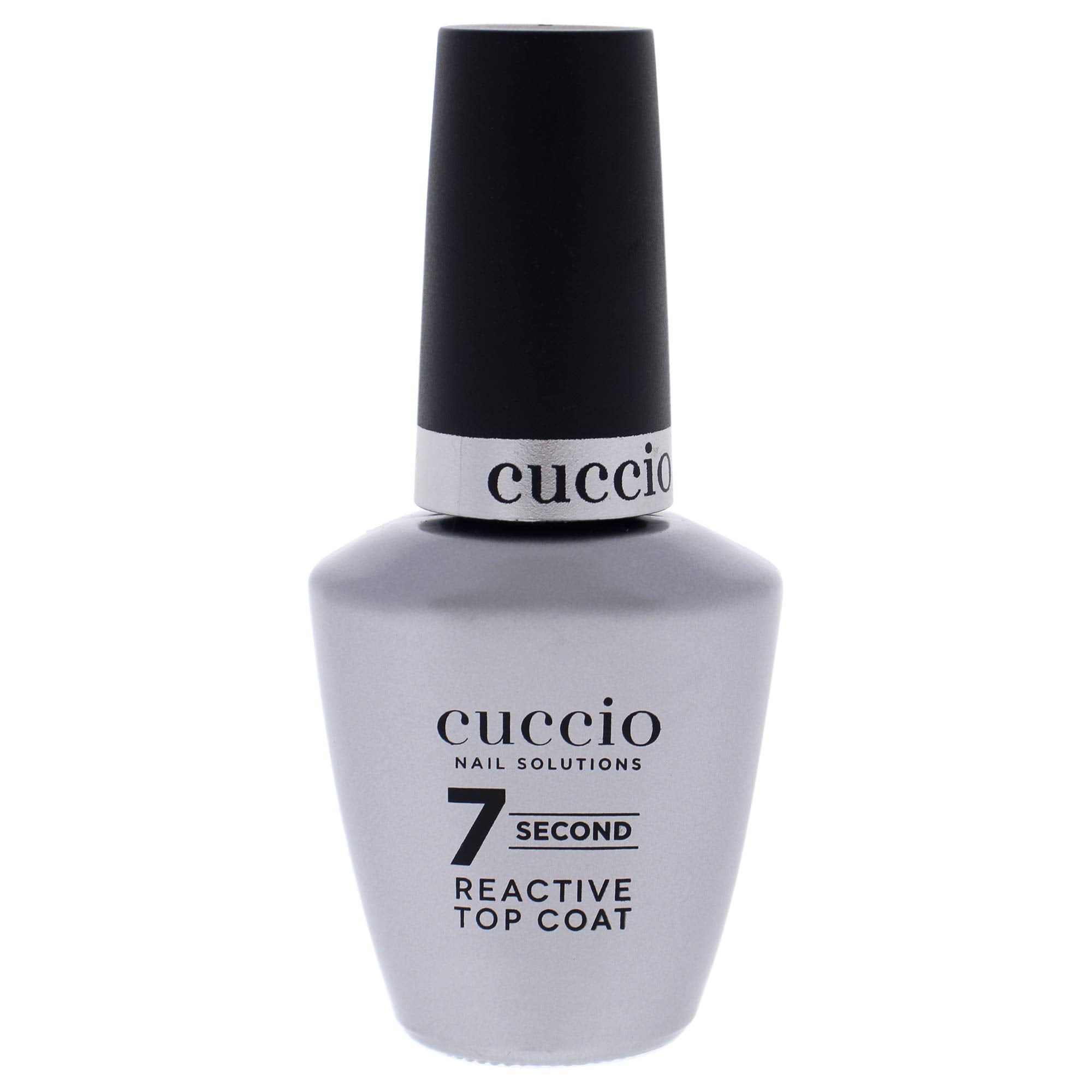 Cuccio Colour Super 7 Second Nail Top Coat, Super Quick Drying Formula, Creates A High Gloss Finish with Incredible Long-Lasting