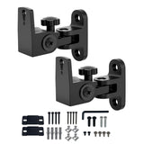 Howonder Speaker Wall Mount, Swivel and Tilt, Holds Up to 30lbs, 2 Packs