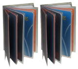 Bullz Heavy Duty Vinyl 6 Pages Insert For Bifold Or Trifolds Wallet(Set Of 2 )