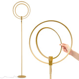Brightech Eclipse Modern LED Torchiere Floor Lamp - Very High Brightness, Indoor Lamp - Living Room Standing Light - Alternative