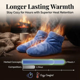 Comfort Booties for Stress & Aches Relief with 12 Herbs, Winter Booties