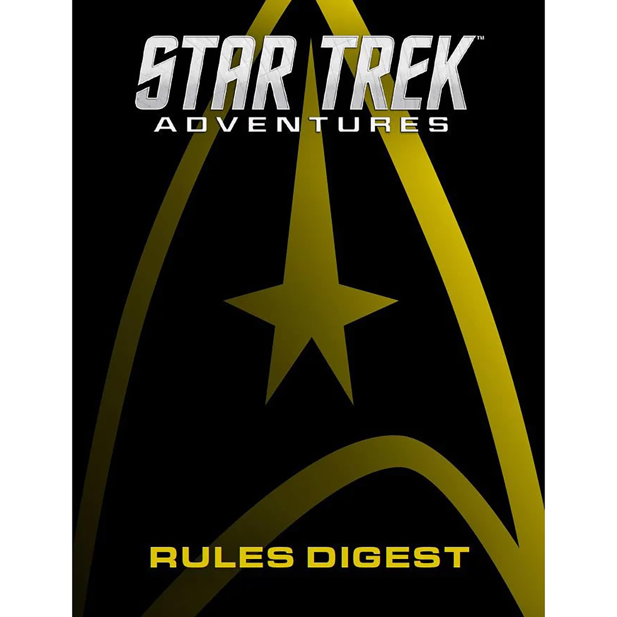 Modiphius Entertainment: Star Trek Adventures: Rules Digest - Rpg Softcover Book, 2D20 Tabletop Role Playing Game Supplement, 30