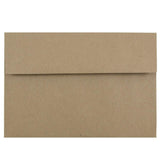 JAM PAPER A10 Premium Invitation Envelopes - 6 x 9 1/2 - Brown Kraft Paper Bag - 25/Pack