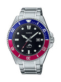 Casio Classic Diver Stainless Steel Watch Date Indicator MDV106DD1A2VCF