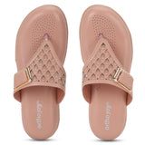 Ortho Joy Doctor Fancy Slipper For Women || Orthopedic Women'S Fancy Slipper/Sandal For Women,Light Pink,5,B0CQJP6XF1