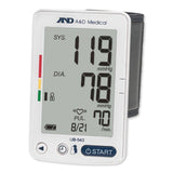A&D Medical Wrist Blood Pressure Monitor for 2 Users (UB543)