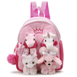 Unipak Pink Animal Backpack 11