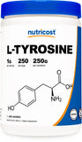 Nutricost LTyrosine Powder 250 Grams Pure LTyrosine Powder 1000mg Per Serving