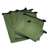 TRENDBOX Set of 5 Sizes Roll Top Waterproof Dry Bag Kit Storage Compression Bag Sack Poch Packing Organizers Water Resistant Cam