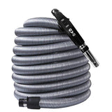 OVO Universal Central Vacuum 40ft Low Voltage Hose, Switch Control at The Handle, Fits Most Inlets, Crushproof