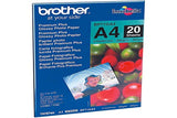 BROTHER Pack of 20 A4 Photo Paper