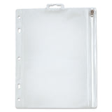OXF68504 Oxford Zipper Binder Pockets