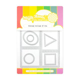 Waffle Flower Postage Collage A7 Die