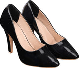 Shoetopia Womens/Girls Black Solid Stiletto Pumps,Black,8,B09NC1HGSJ