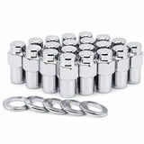 Cragar Standard Mag Lug Nut 1/2Inch-20 with Offset Washer Set of 20 Pcs