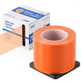 JMU Barrier Film, Barrier Film Tattoo 4 x 6 Barrier Tape, Dental Barrier Film Roll, Orange (1 Rolls, 1200 Sheets)