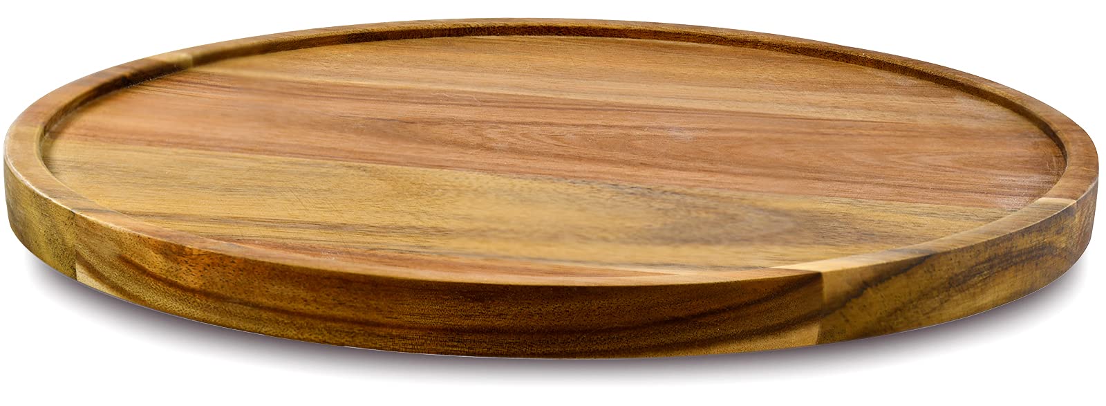 10 Acacia Wood Lazy Susan Organizer Kitchen Turntable for Cabinet Pantry Table Organization