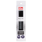 Prym Ergonomics 6 Double Point, Carbon, 4Mm, 5 Count Knitting Needles, Black
