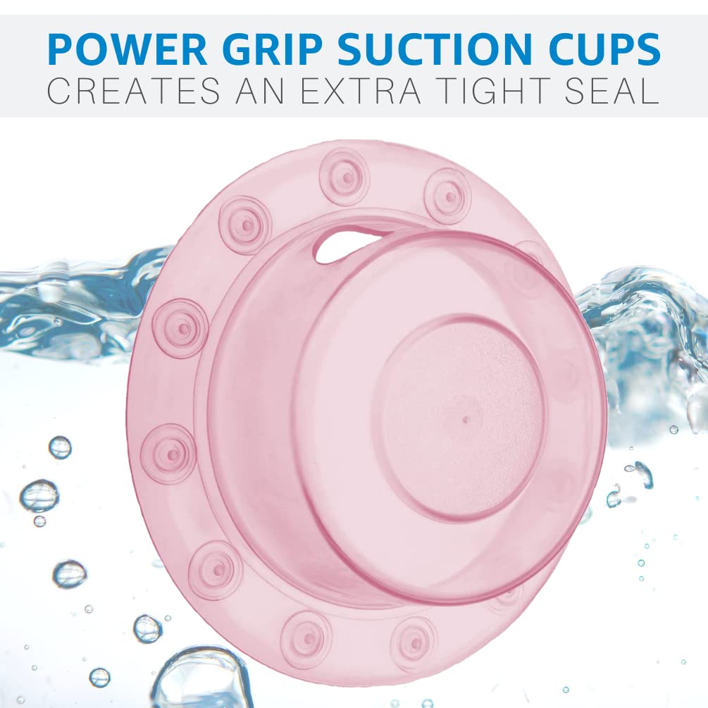 SlipX Solutions Bottomless Bath | Overflow Drain Cover for Tub | Best Gifts for Mom, Spa & Bath Accessories | Drain Block, Water