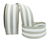 Ribbon Bazaar Grosgrain Mono Stripes 1-1/2 inch Gray by The Yard 100% Polyester Ribbon