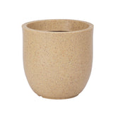 Bonkaso 8 Inch Jaguar Round Plant Pots | Highly Durable & Lightweight Polymer Planter For Indoor & Outdoor Use | Flower Pot (Gam