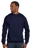 Hanes 7.8 oz. 50/50 Fleece Crew (P1607) Navy, M