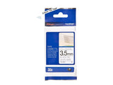 Brother TZEN201 TZ SuperNarrow NonLaminated Tape for PTouch Labeler, 1/8Inch w, Black on White