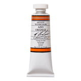M. Graham 1/2Ounce Tube Watercolor Paint, AZO Orange (33017)