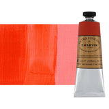 Charvin Extra Fine Professional Vermilion Light Artist Oil Paint 60 ml - Triple-Milled for Smoothness, Rich Texture, Poppy Oil-B