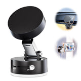 Vacuum Magnetic Suction Phone Mount, Hands-Free Shower Phone Holder, Stand Magnetic Cell Phone Holder for Car/Gym/Mirror/Smooth 