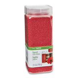FloraCraft Sand with Glitter 27.8 Ounce Red