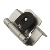 Hickory Hardware P5313SN Single Demountable Hinge 1/2 Inch overlay Self Closing Feature with 170 Opening Face Frame Cabinet