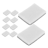 Kisangel 10pcs Mini Ink Blending Foam Tool Sponge Refills for Crafting Easy with Ink Blending Kit for