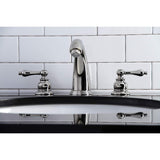 Kingston Brass Kb986Alpn Victorian Widespread Bathroom Faucet, 6 X 5.25 X 2.5, Polished Nickel