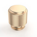 Asidrama 10 Pack Gold Knurled Dresser Drawer Cabinet Hardware Zinc Knobs for Dresser Drawers