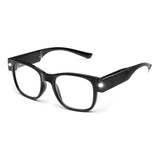 SKYWAY Reading Glasses Lighted Rechargeable Bright LED Readers with Lights Eyewear Clear Vision Unisex(3.0X)