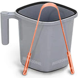 Copper Tongue Cleaner & Bathroom Mug(1.5 L, Grey) For Adults And Kids Fights Bad Breath Oral Care Tongue Cleaner, Easy To Use Tr