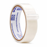 WOD SPT7A UHMW Polyethylene Transparent Film Slick Tape, 1.5 inch x 10 ft. Aggressive Adhesive - Ideal For Squeak Reduction, Dra
