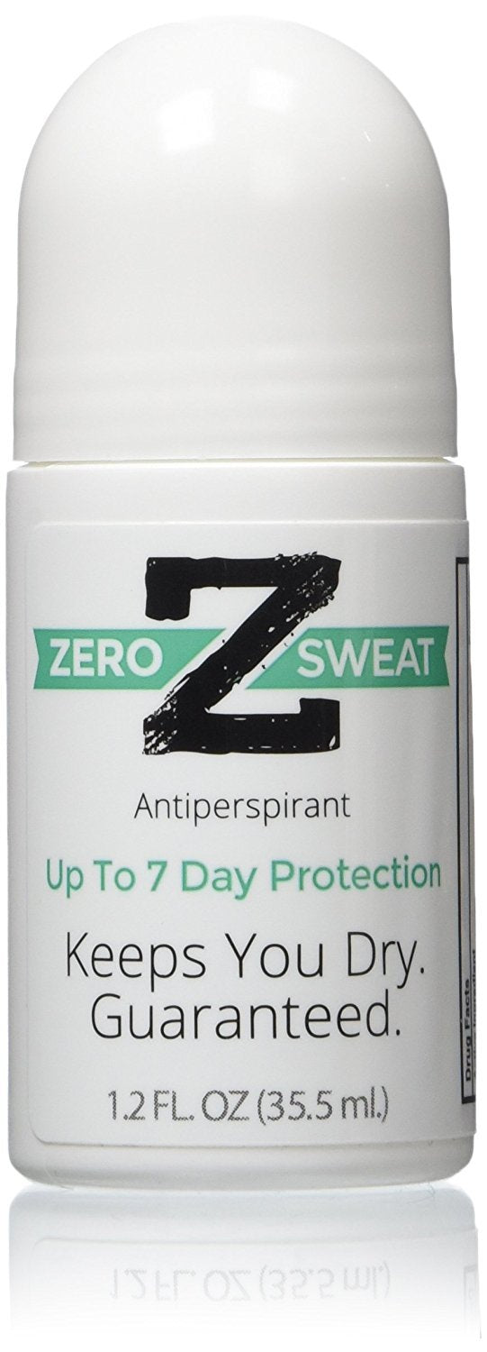 ZeroSweat Antiperspirant Deodorant clinical Strength Hyperhidrosis Treatment - Reduces Armpit Sweat 12 FlOz