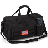 Tactical Gym Bag for Men, 40L Large Capacity Duffle Bags with Shoes Compartment, Sports Bag with wet compartment, Multi-function