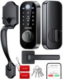 OKIBB Smart Front Door Lock Set, Built-in WiFi, Keyless Entry Deadbolt with App Remote Control, Electronic Digital Touchscreen K