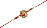 Store Indya Premium Designer Om Rakhi For Brother Rakhi Thread, Rakhi Bracelet, Traditional Raksha Bandhan Gift For Bhaiya (1 P,Nylon,Multicolor