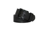 Chris Cross MenS Leather Belt (Black | Waist 36 Inches | Arrow Pattern)