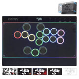 Sehawei Haute42 C16 Leverless Arcade Controller - Magnetic Detachable Panel for DIY Art, RGB Button Rims, Tournament Lock Switch